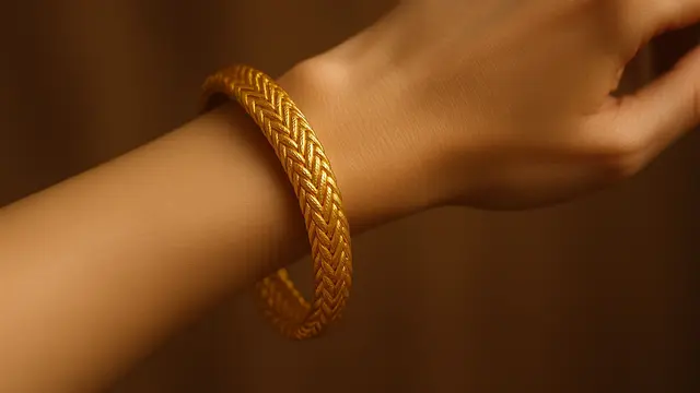 Desain Gelang Emas 24 Karat Kekinian 2025 yang Lagi Viral di Kalangan Ibu-Ibu