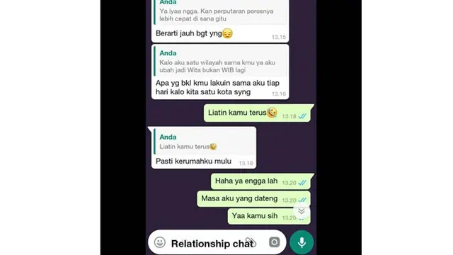 6 Chat Pasangan LDR Pengen Ketemu Ini Bikin Baper