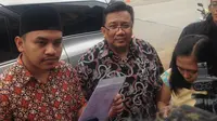 Pengacara Firza Husein mendatangi Mako Brimob Kelapa Dua (Liputan6.com/ Ady Anugrahadi)