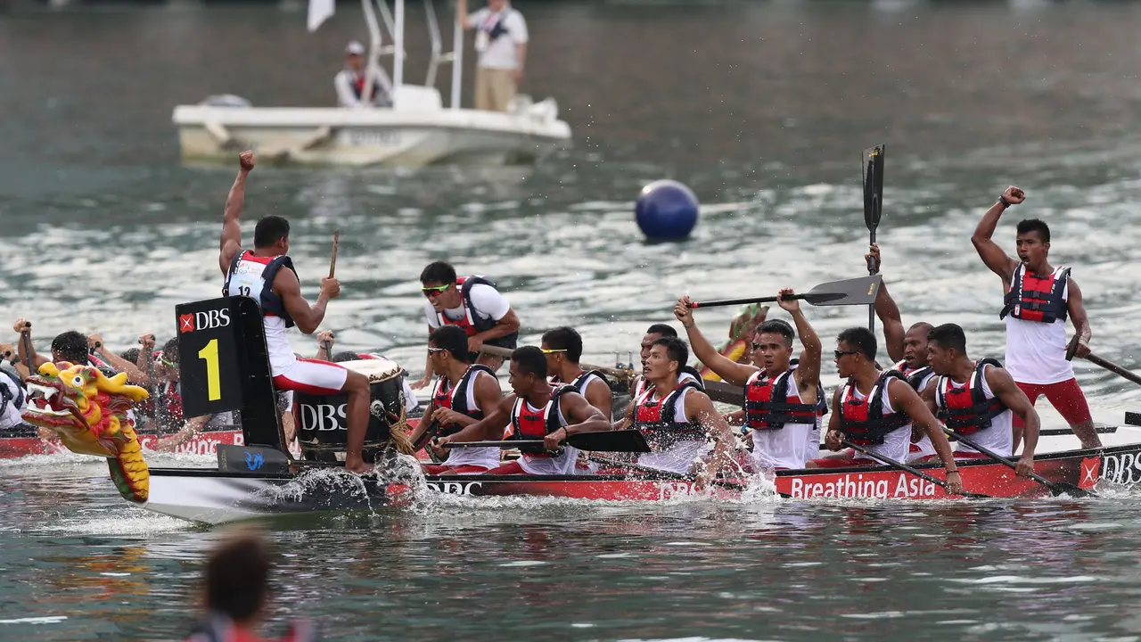 Perahu naga SEA Games 2015
