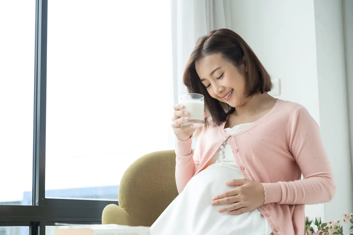ibu hamil minum susu