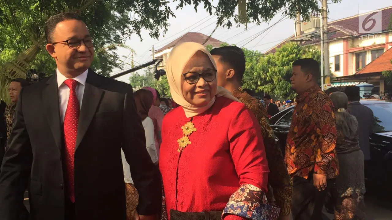 Gubernur DKI Jakarta Anies Baswedan Hadiri Pernikahan Putri Presiden Jokowi