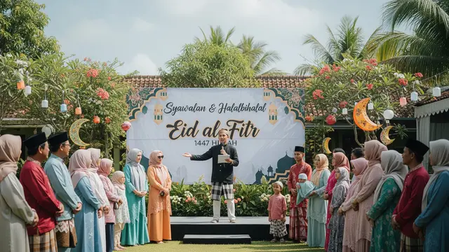 MC Acara Syawalan Lebaran Idulfitri 1447 Hijriah di Acara Keluarga