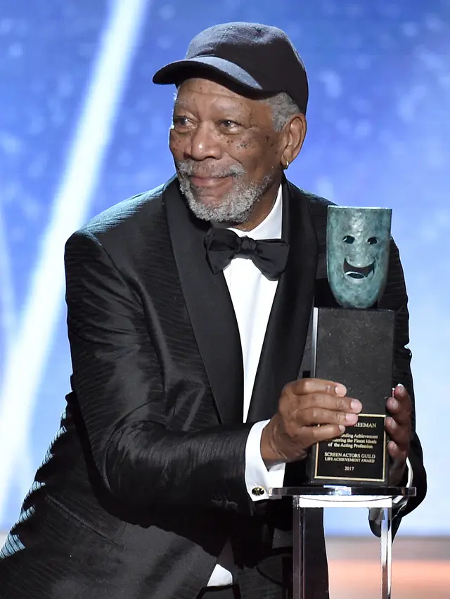 Aktor Senior Hollywood Morgan Freeman Raih Penghargaan Life Achievement