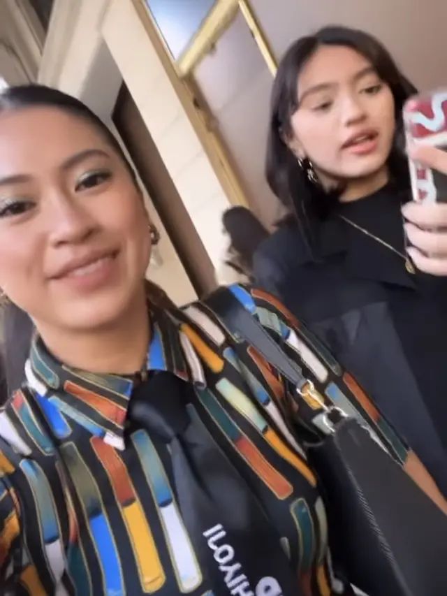 5 Potret Tampilan Alleia, Putri Ariel NOAH Akrab dengan Tyna dan Anya Geraldine di Paris/dok. @tynadwijayanti