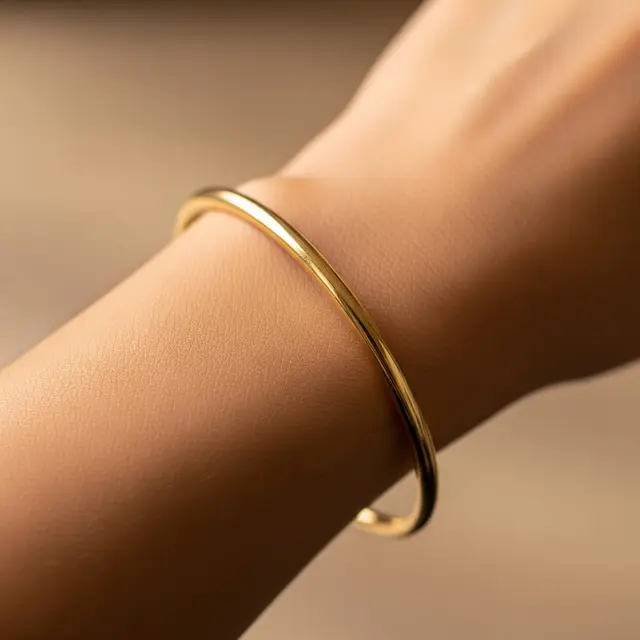 Gelang Emas 5 Gram Bulat Polos yang Murah