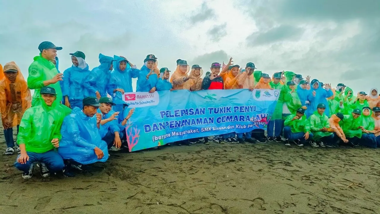 Daihatsu Terus Perkuat Kolaborasi Pelestarian Penyu Bersama Pemerintah dan Masyarakat