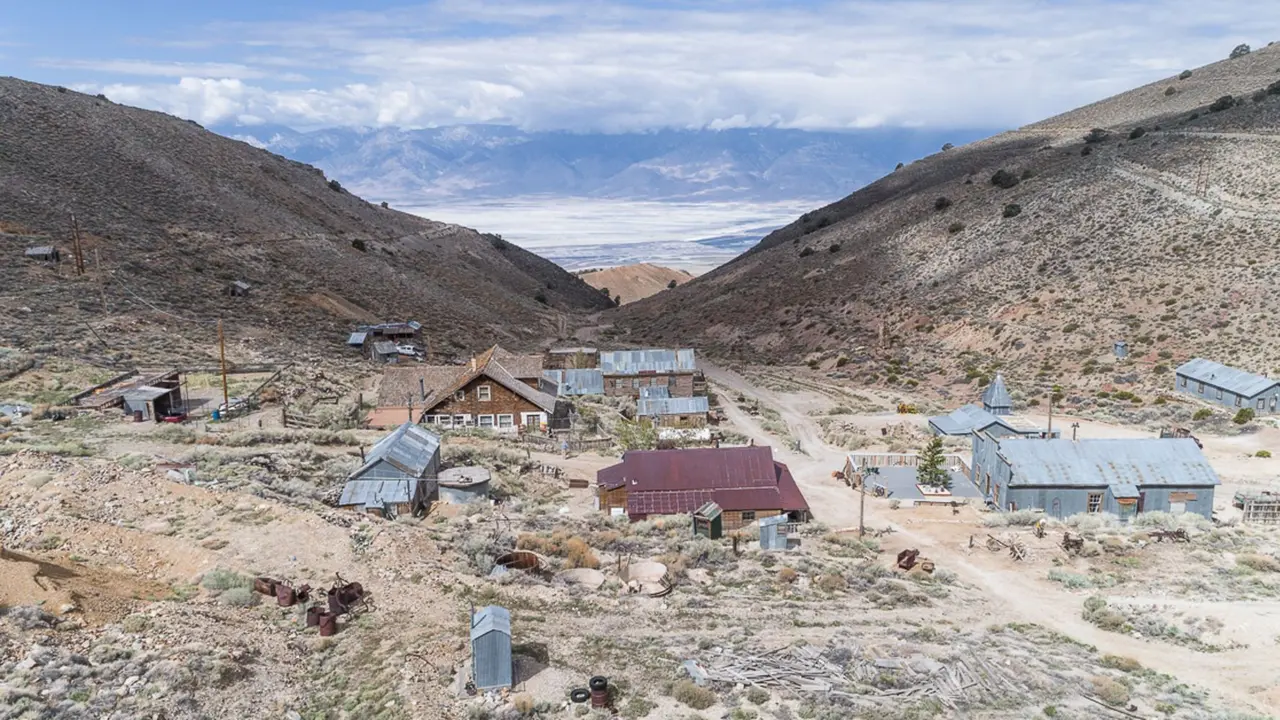 Kota tua Cerro Gordo, California, Amerika Serikat (sumber: CNBC)