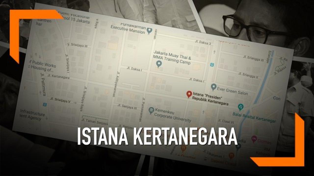 VIDEO: Ada 'Istana Presiden Kertanegara' di Aplikasi Maps