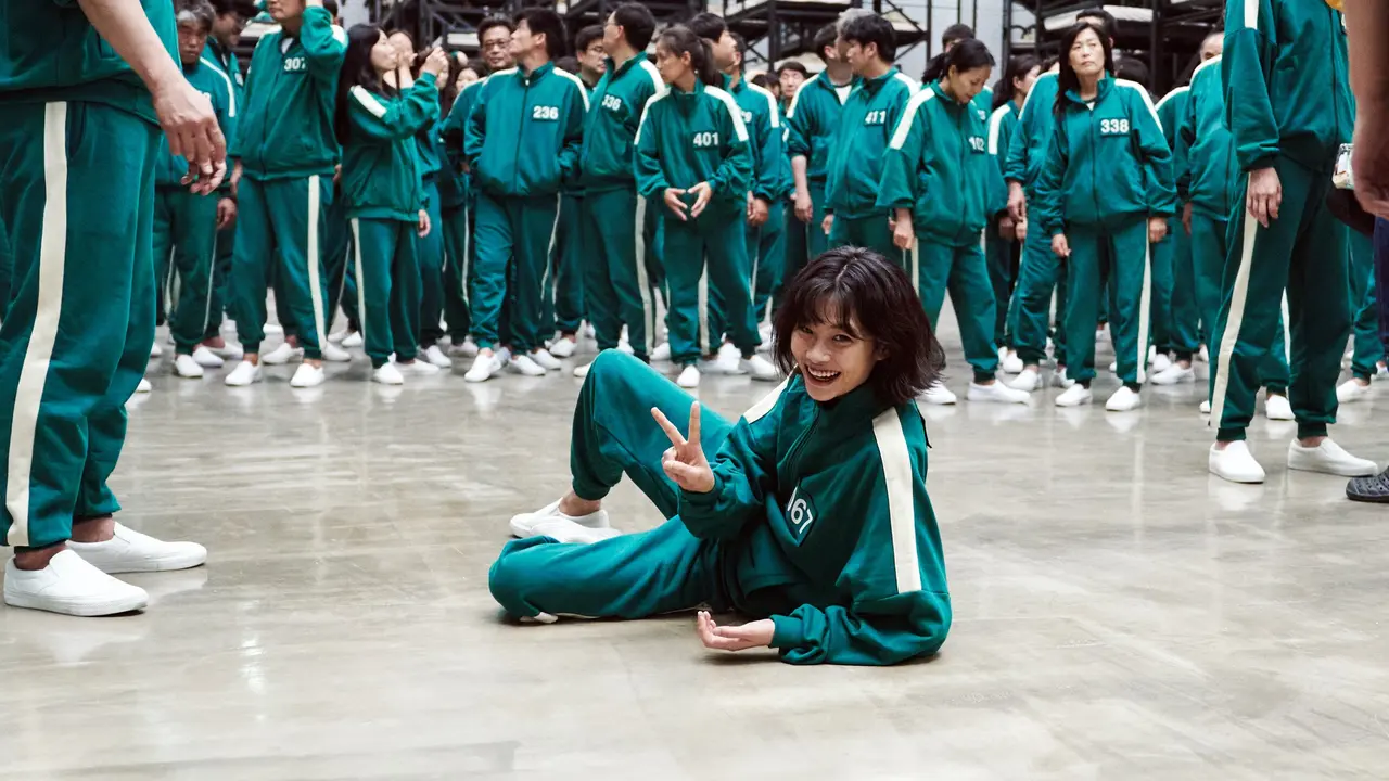 Suasana di Balik layar pembuatan Squid Game.  (Netflix via Twitter/ NetflixID)