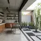 6 Inspirasi Dapur Minimalis yang Menyatu dengan Taman Kering, Estetik dan Sejuk