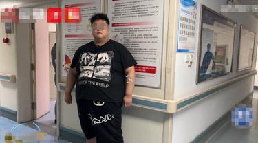 Pria obesitas di China