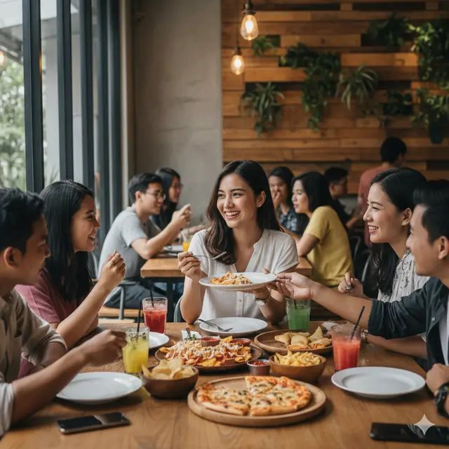 Kepribadian Unik dari Kebiasaan Memilih Menu Makanan (Foto: Gemini AI)