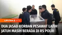 Keluarga korban pesawat latih yang jatuh di BSD, Tangerang Selatan, mendatangi Rumah Sakit Polri, Kramat Jati pada Minggu malam. Kedatangan keluarga selain untuk proses identifikasi ante mortem, juga terkait proses autopsi.