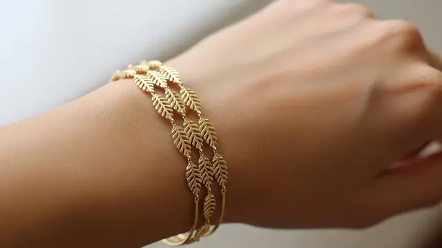 Model Gelang Emas Daun Terbaru/Gemini AI