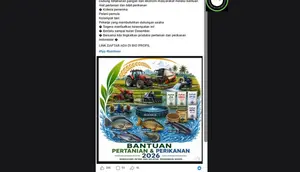 Kumpulan Hoaks Bantuan Bibit Ikan Gratis Beredar di Medsos, Simak Faktanya