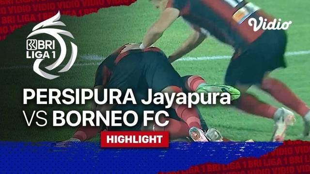 Berita video highlights comeback dramatis Persipura Jayapura saat menghadapi Borneo FC pada laga pekan ke-28 BRI Liga 1 2021/2022, Senin (28/2/2022) malam hari WIB.