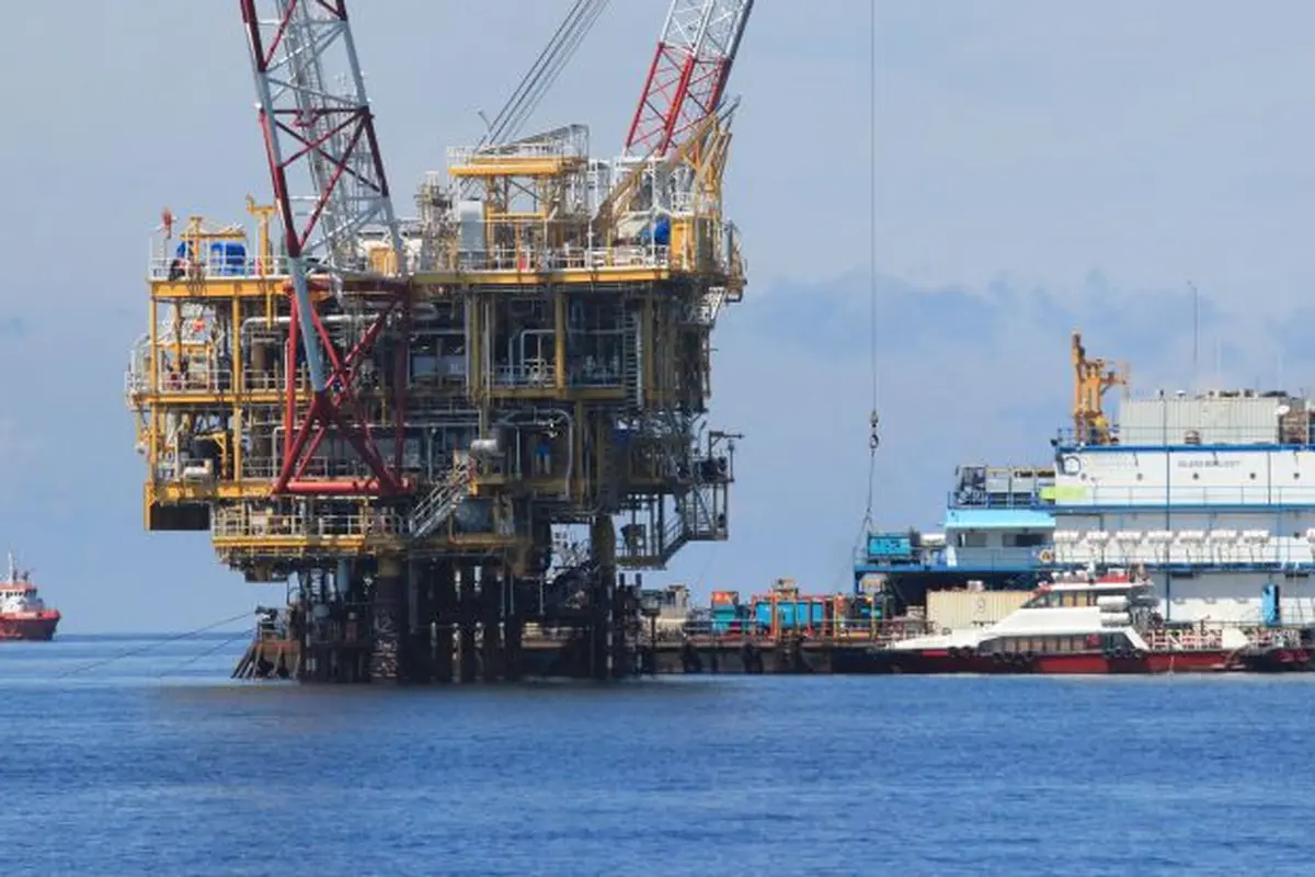 Industri pengeboran minyak lepas pantai di Kalimantan Timur (Abelda Gunawan/Liputan6.com)