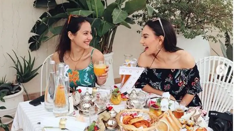 Irish Bella dan Pevita Pearce (Foto: Instagram)