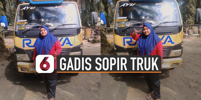 VIDEO: Viral Gadis SMK Jadi Sopir Truk Untuk Bantu Keluarga