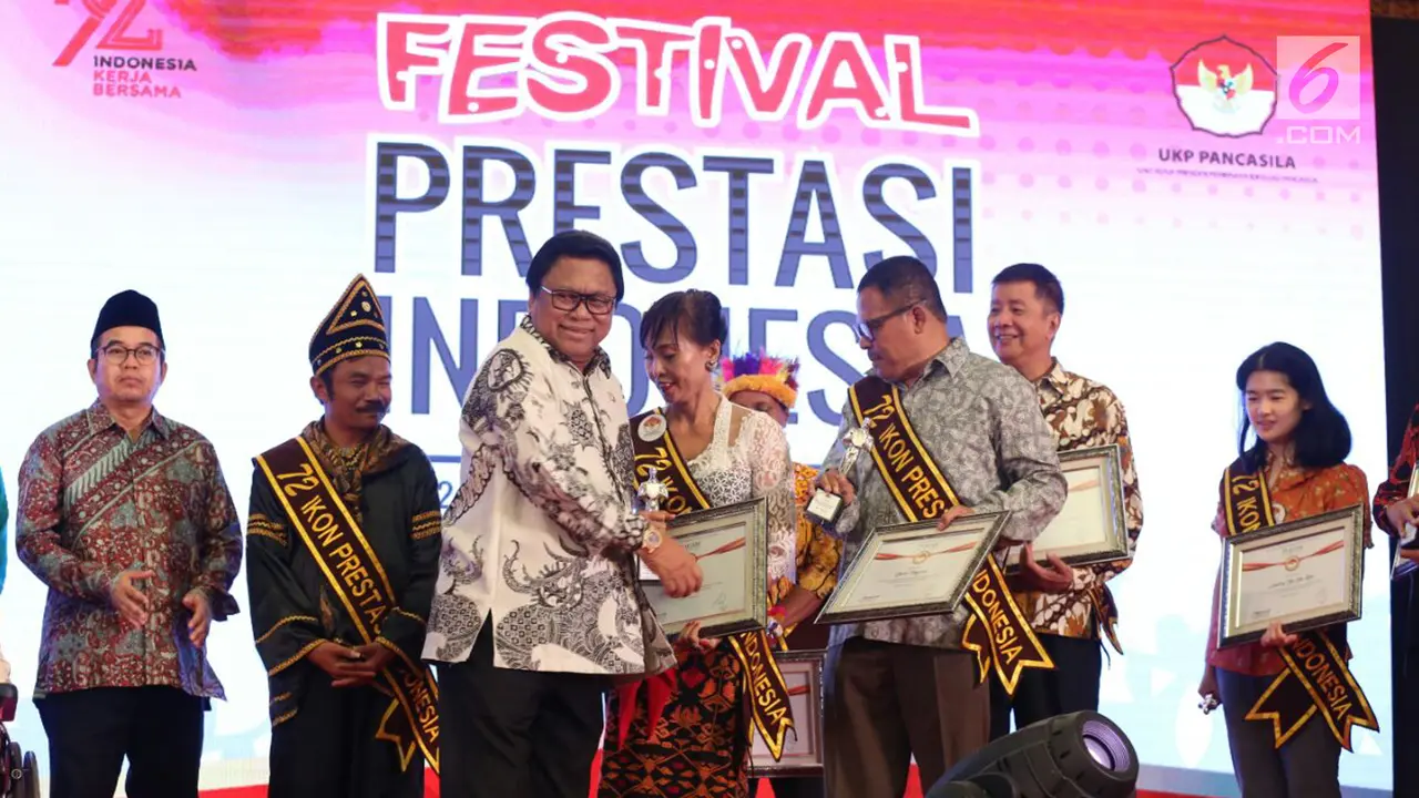 Festival Prestasi Indonesia, UKP Pancasila Beri Penghargaan 72 Orang
