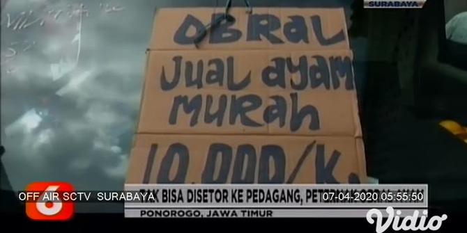 VIDEO: Dampak Corona COVID-19, Pedagang di Gresik Keluhkan Sepi Pembeli