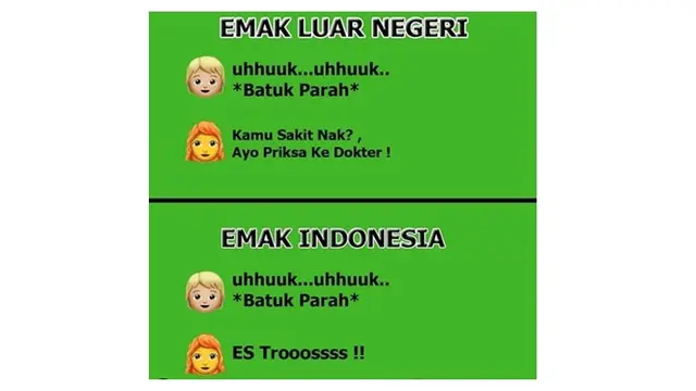 ilustrasi emak-emak