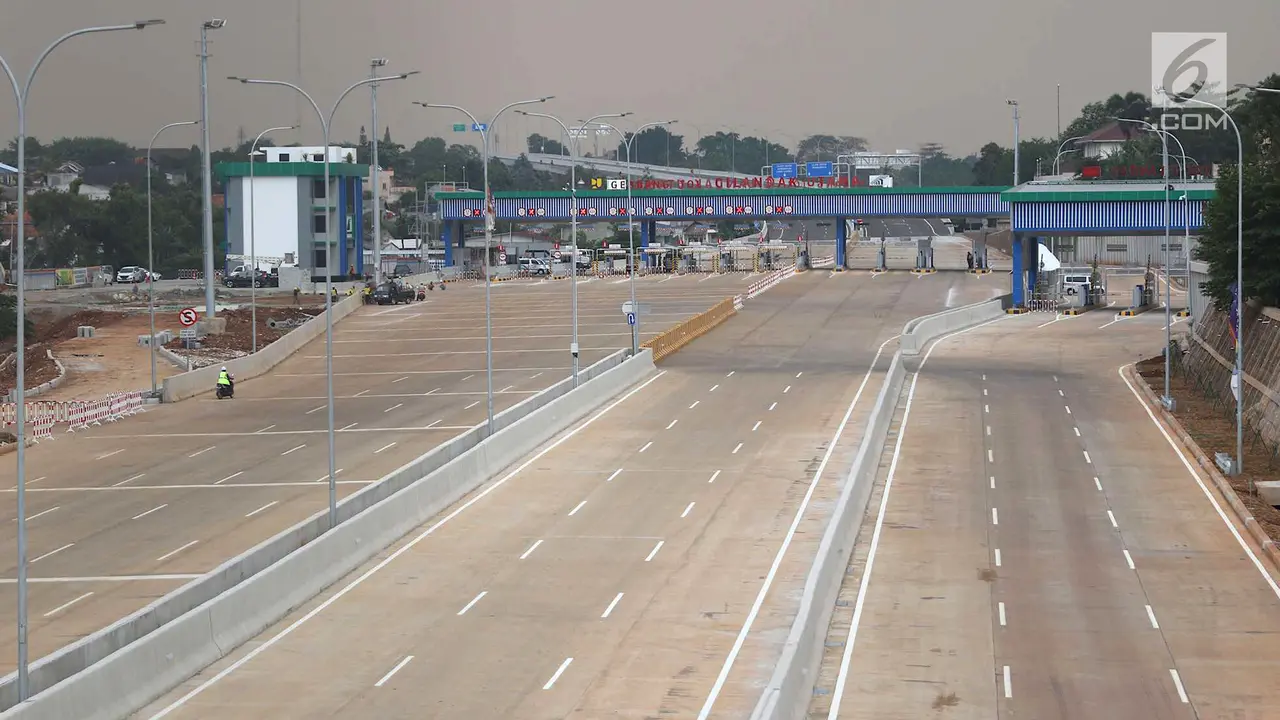 Sudah Rampung, Begini Penampakan Tol Depok - Antasari
