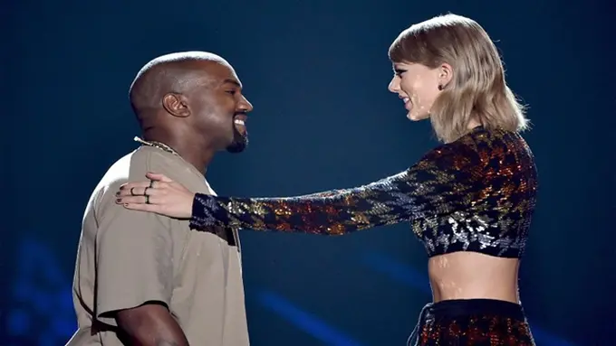 Kanye West dan taylor Swift