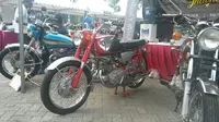 Motor klasik Jepang, Yamaha dan Honda (Arief A/Liputan6.com)