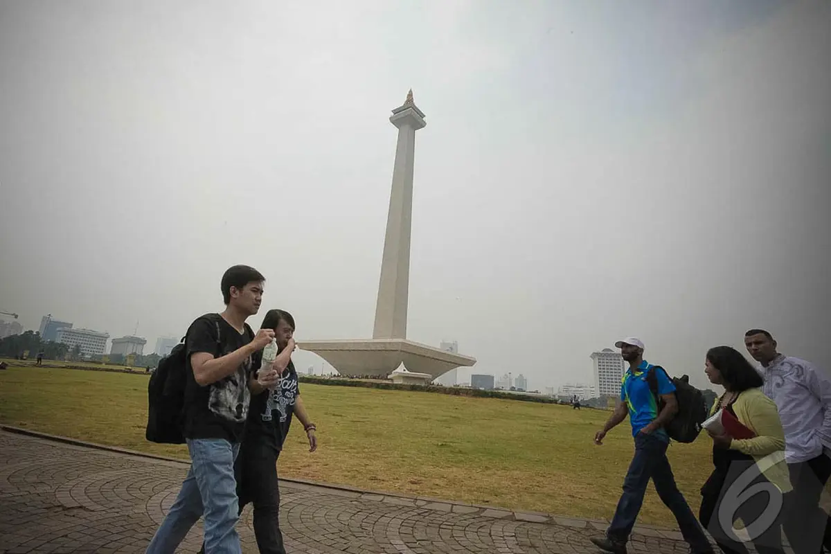 Pekan Depan Pengunjung Monas akan Dibatasi