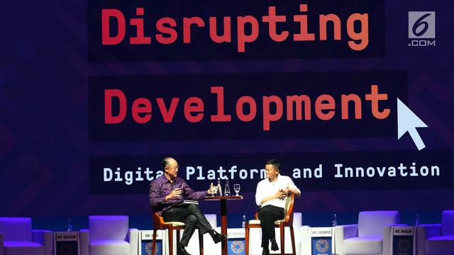 Jack Ma Bicarakan Digital Ekonomi di Depan Delagasi IMF-Bank Dunia