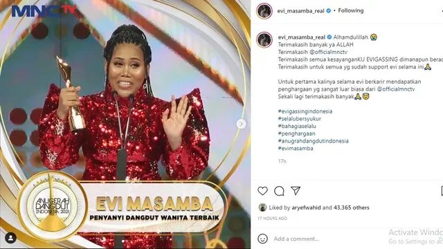 Evi Masamba (Foto: Instagram/@evi_masamba_real)