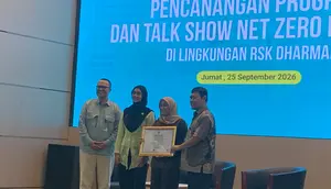 Tekan Emisi Karbon, RS Kanker Dharmais Canangkan Program Net Zero Hospital