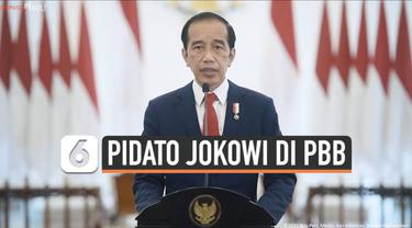 Presiden Joko Widodo sampaikan pidato secara virtual di Sidang Majelis Umum Perserikatan Bangsa-Bangsa (PBB) ke-76 hari Rabu malam (22/9) waktu New York, Amerika Serikat.