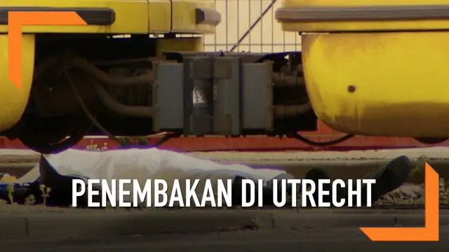 Aksi penembakan terjadi di kota Utrecht, Belanda. Penembakan nemelan 3 warga tewas.