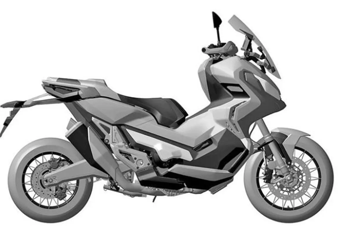 Desain Produksi Skutik Petualang Honda Terungkap