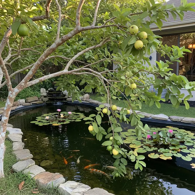Pohon Buah untuk Pinggir Kolam Ikan di Rumah