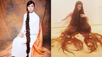 Aliia, Rapunzel di Dunia Nyata yang Punya Rambut hingga 2,3 Meter