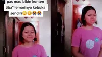 Viral Pintu Lemari Tiba-Tiba Terbuka Sendiri, Bikin Merinding