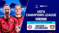 Link live streaming pertandingan big match Liga Champions: Bayern vs Leverkusen di Vidio.com. (sumber: doc.vidio.com)