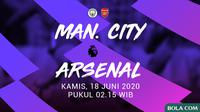 Premier League - Manchester City Vs Arsenal (Bola.com/Adreanus Titus)