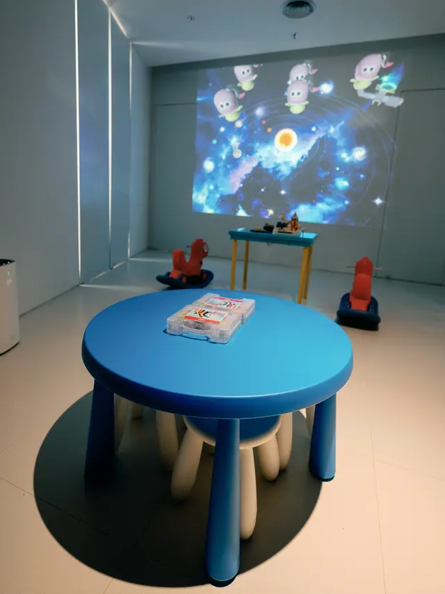 Galaxy Projector Room