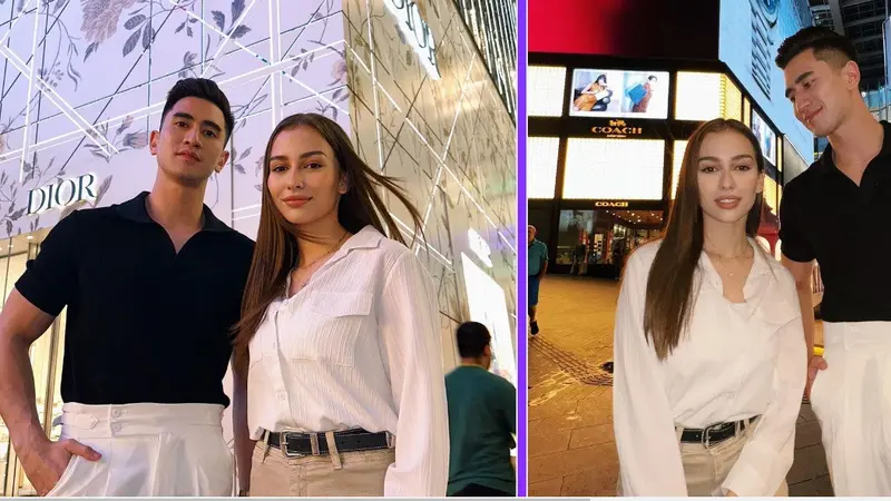 Verrell Bramasta dan Anna Jobling Pemain Melur untuk Firdaus jalan-jalan di Malaysia (Foto: Instagram annajobling)