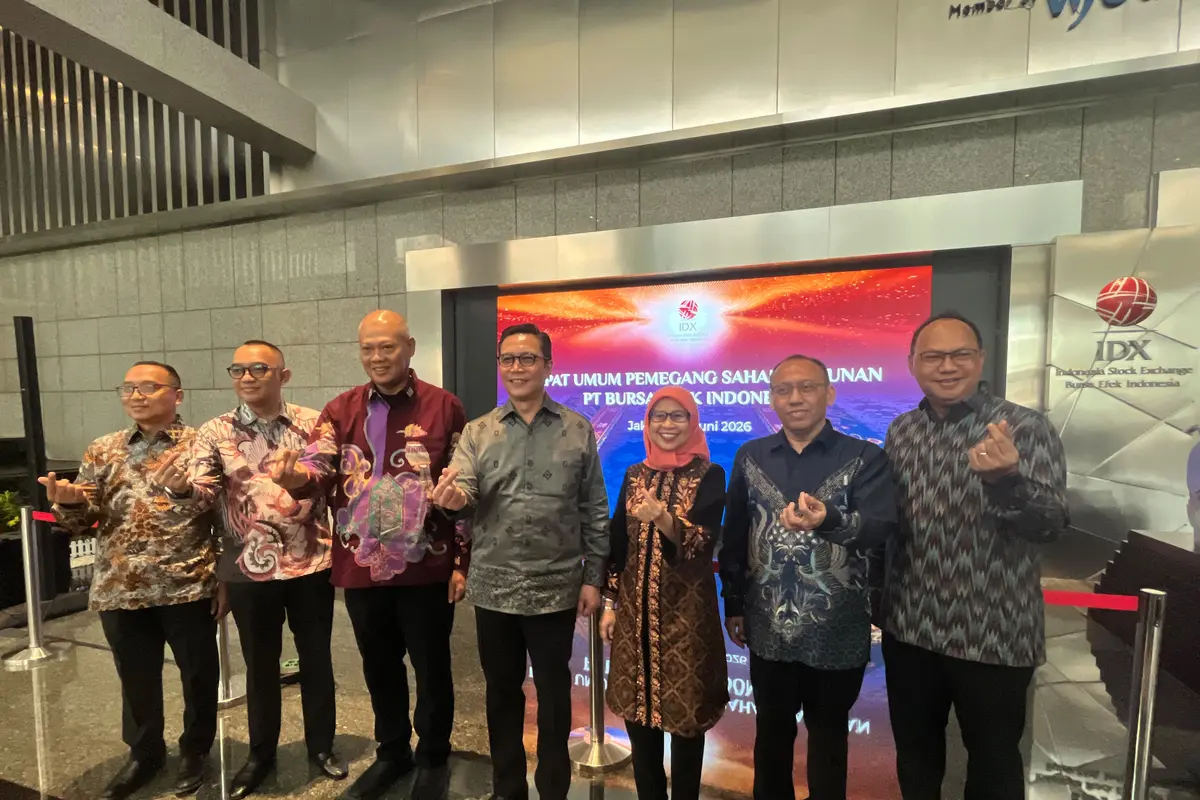 Direksi baru PT Bursa Efek Indonesia (BEI) periode 2026-2030. (Liputan6.com/Tira)