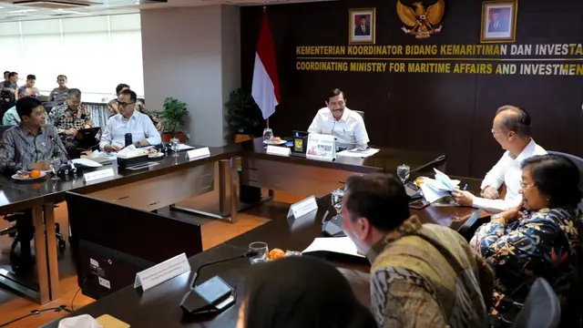 Menko Marves Luhut Binsar Pandjaitan