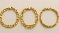 9 Model Gelang Emas Rantai Tebal untuk Usia 40 Tahun, Pancarkan Kemewahan