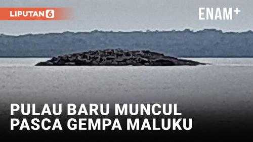 VIDEO: Heboh! Pulau Baru Muncul Pasca Gempa Magnitudo 7.9 di Tanimbar Maluku