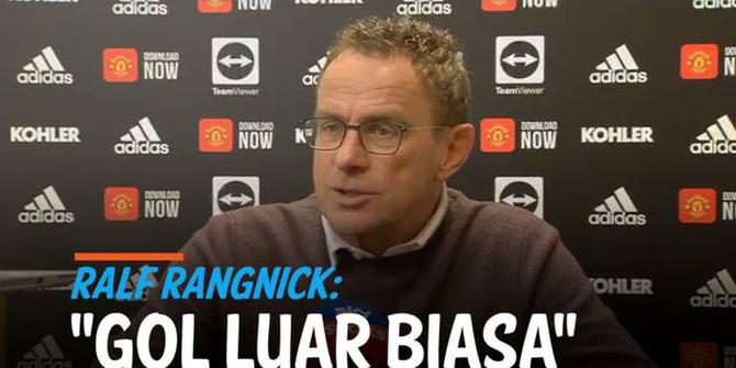 VIDEO: Manchester United Menang, Ralf Rangnick Komentari Gol Ronaldo