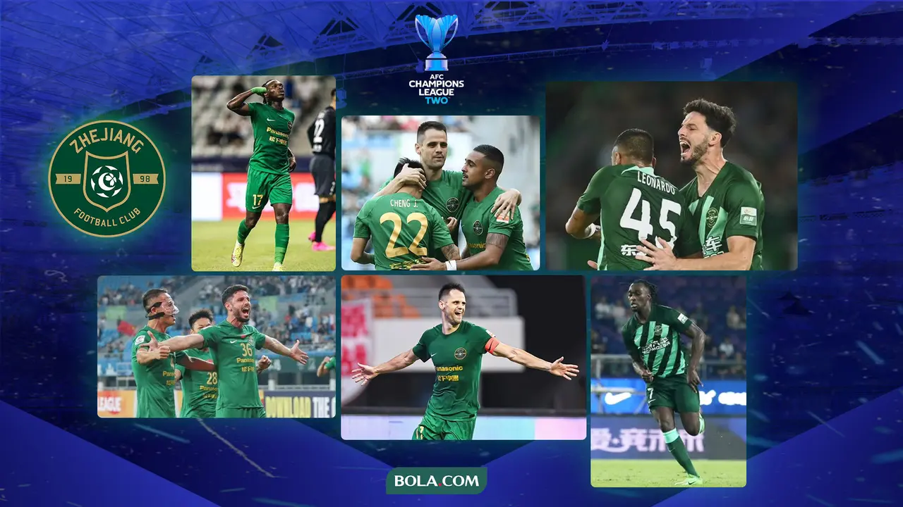 Pemain Zhejiang: Franko Andrijasevic, Jean Kouassi, Lucas Possignolo